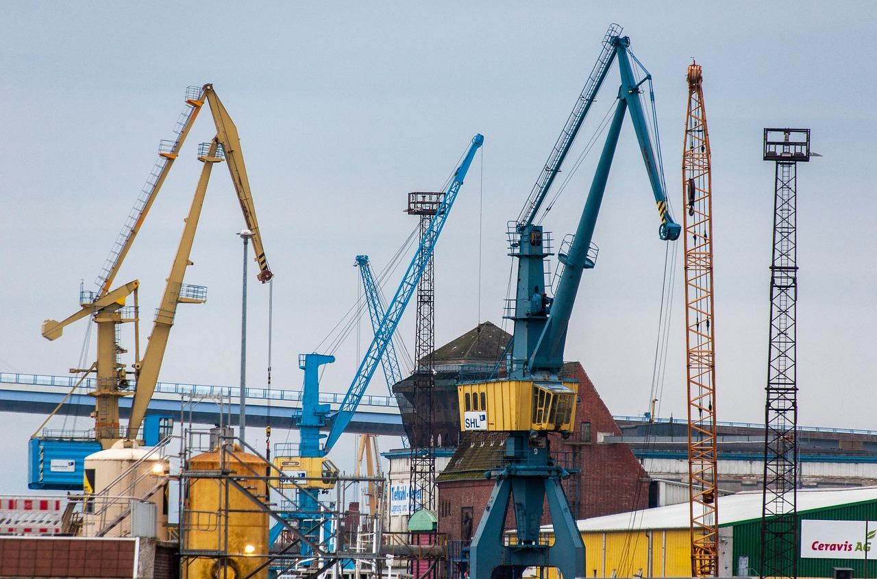 Cranes, industry, crane system — Stable IPTV Solutions Designed for Home and Business Entertainment Needs